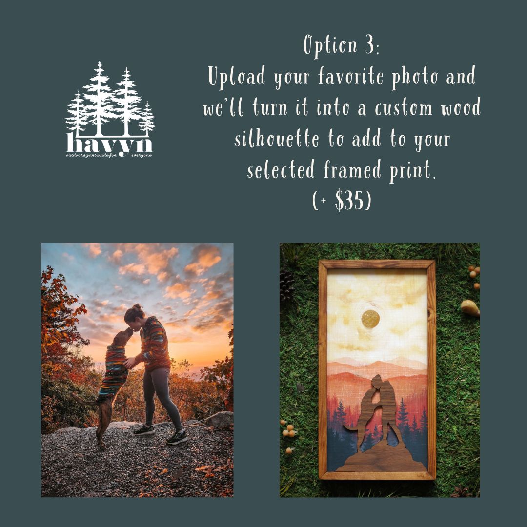"Autumn Magic" 6x12" Framed Print (Customizable)