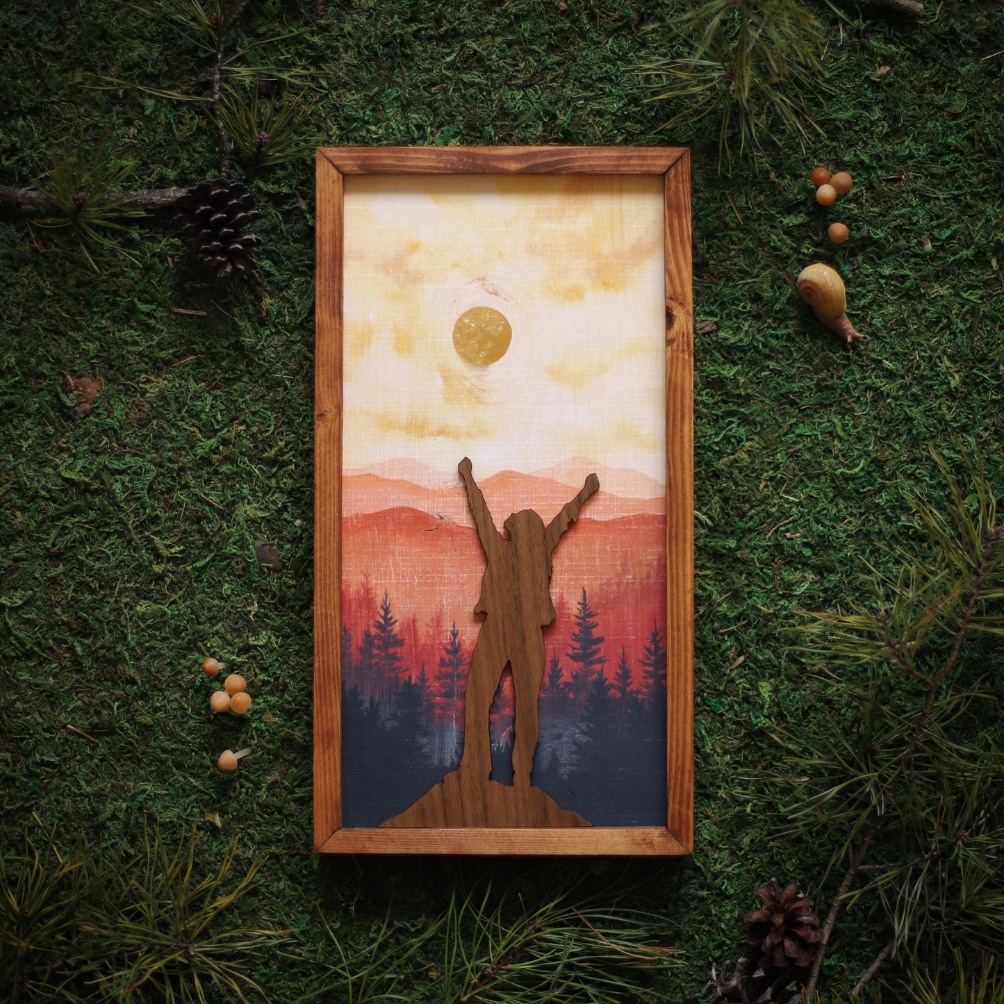 "Autumn Magic" 6x12" Framed Print (Customizable)