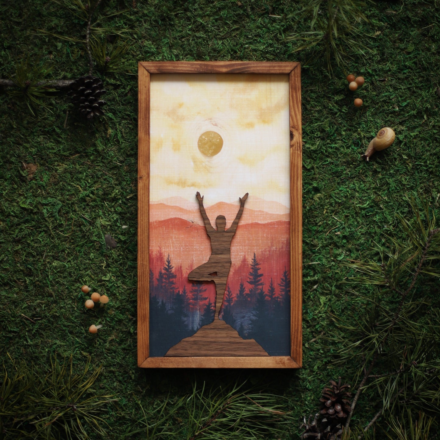 Framed Prints: Yoga Collection