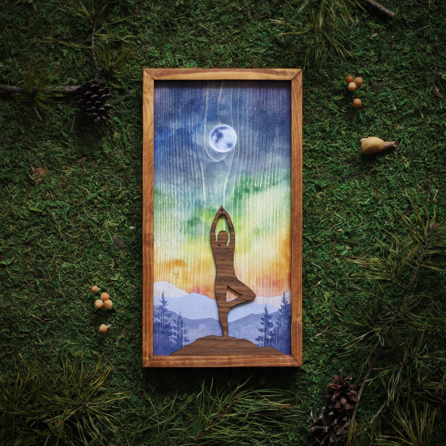 Framed Prints: Yoga Collection
