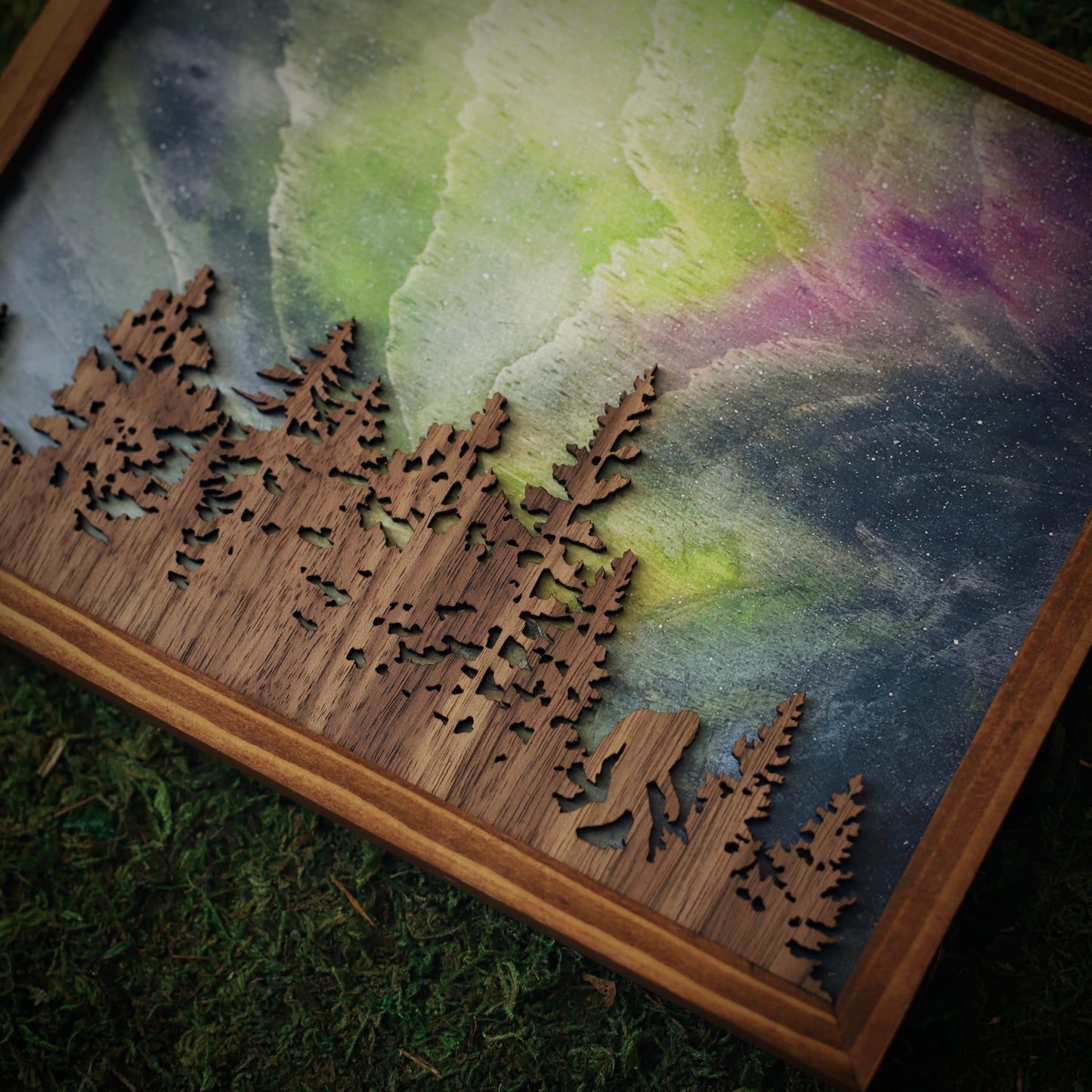 “Arctic Reverie” Northern Lights Framed Print