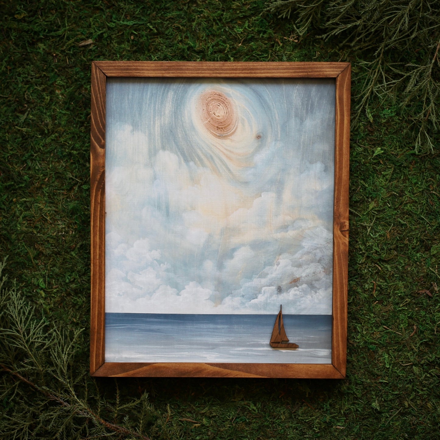 "Even Keel" Framed Print (Customizable)