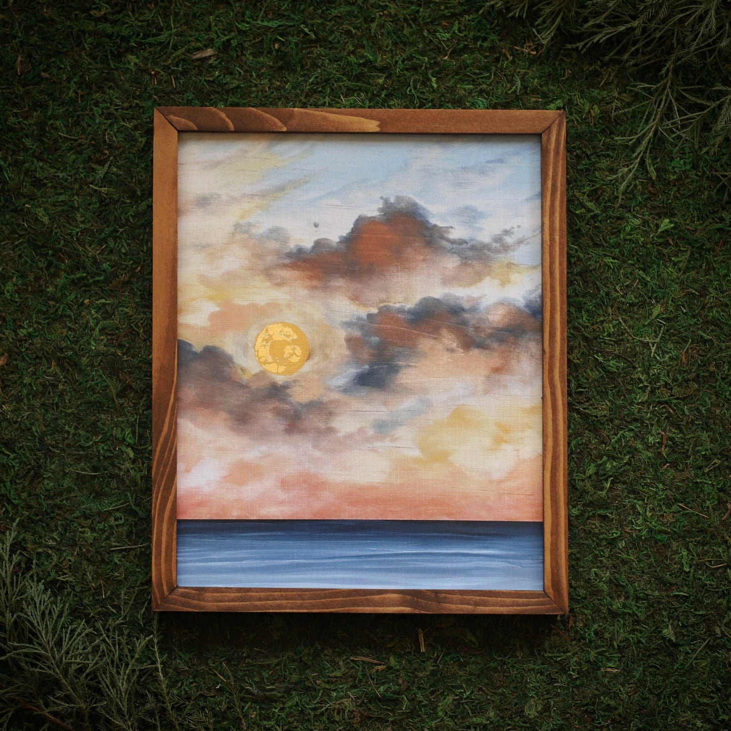 “Mile Zero" 8x10" Framed Print