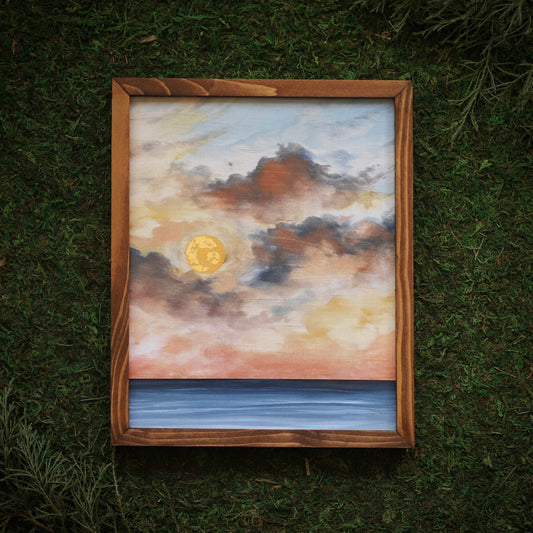 “Mile Zero" 8x10" Framed Print