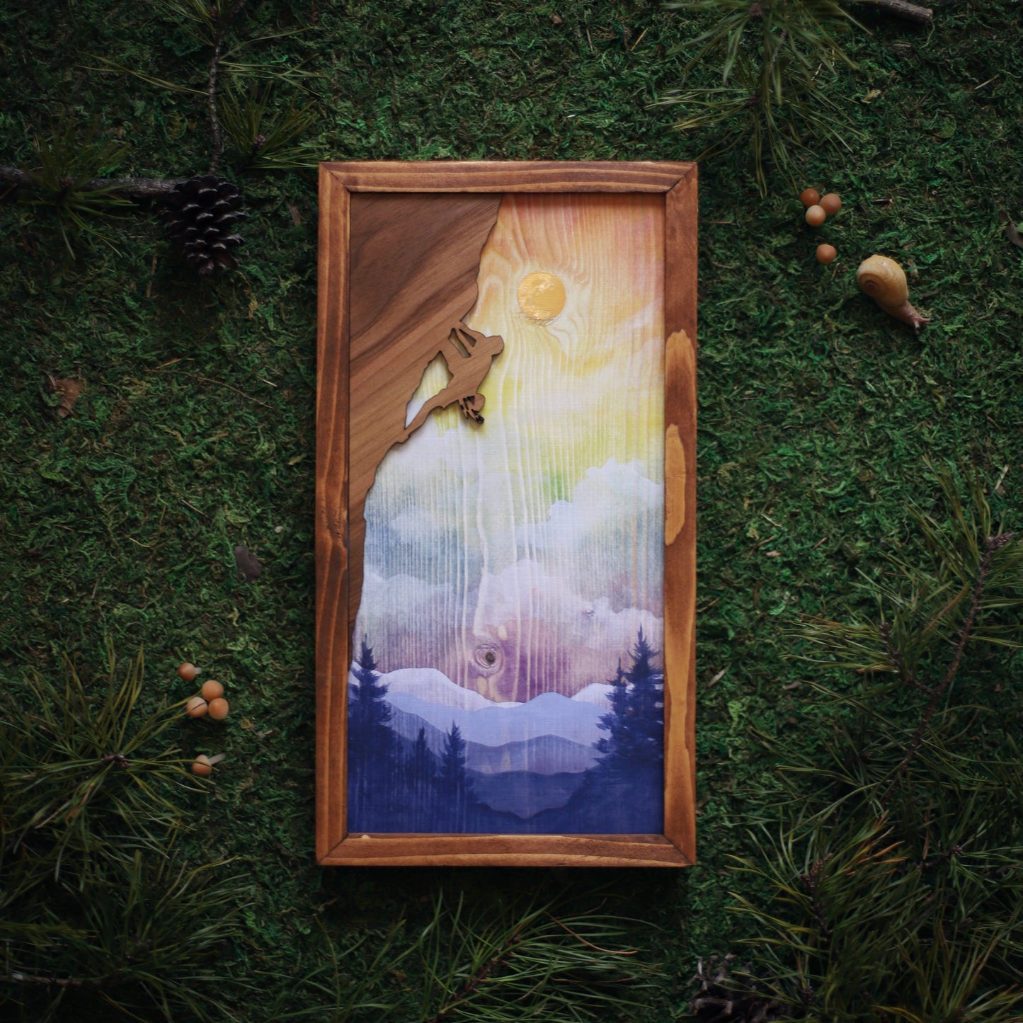 "Prism of Love" 6x12" Framed Print (Customizable)
