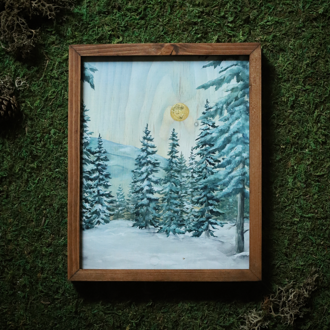 "Powder Day" Seconds – 8" x 10"