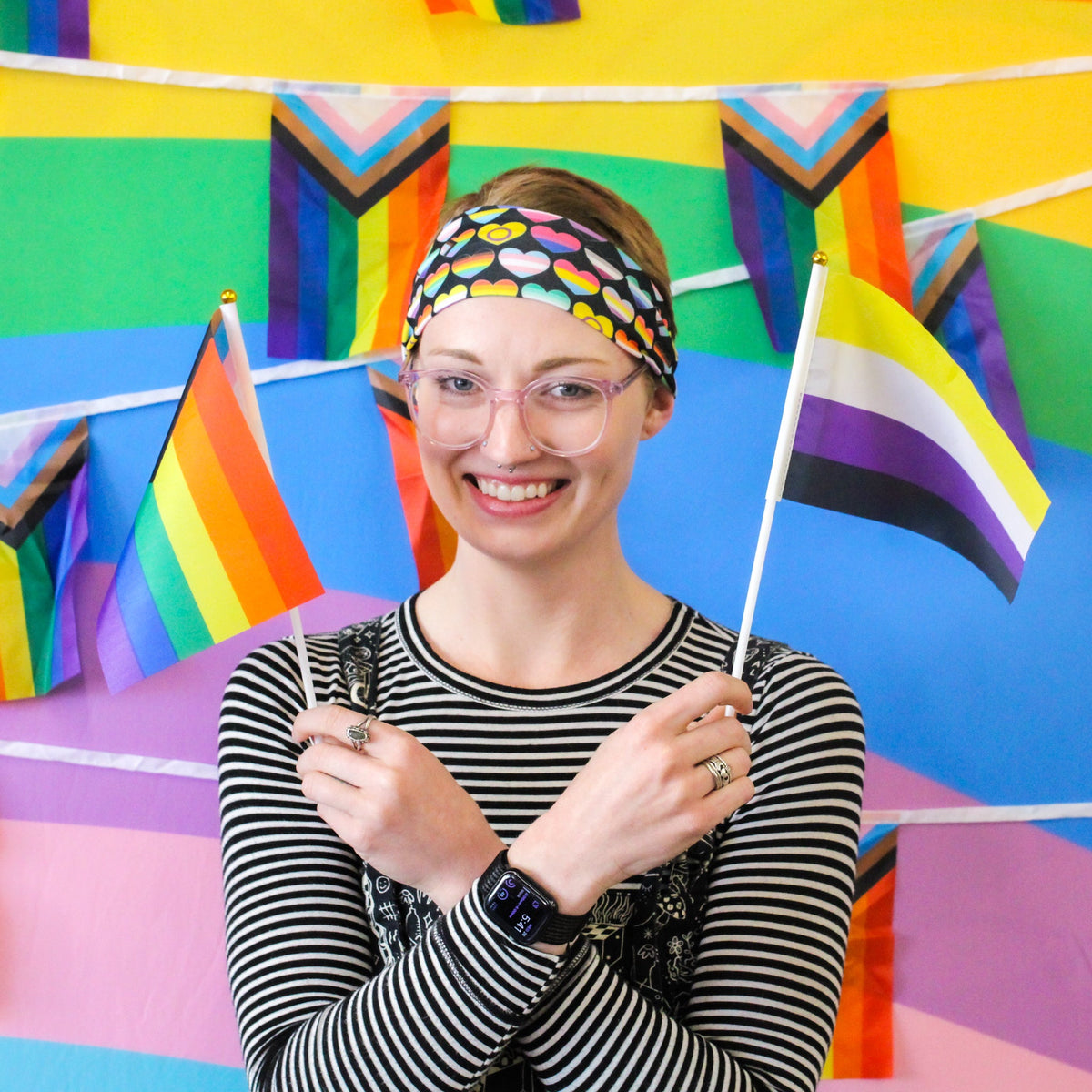 A Heart is a Heart is a Heart Stretch Headband