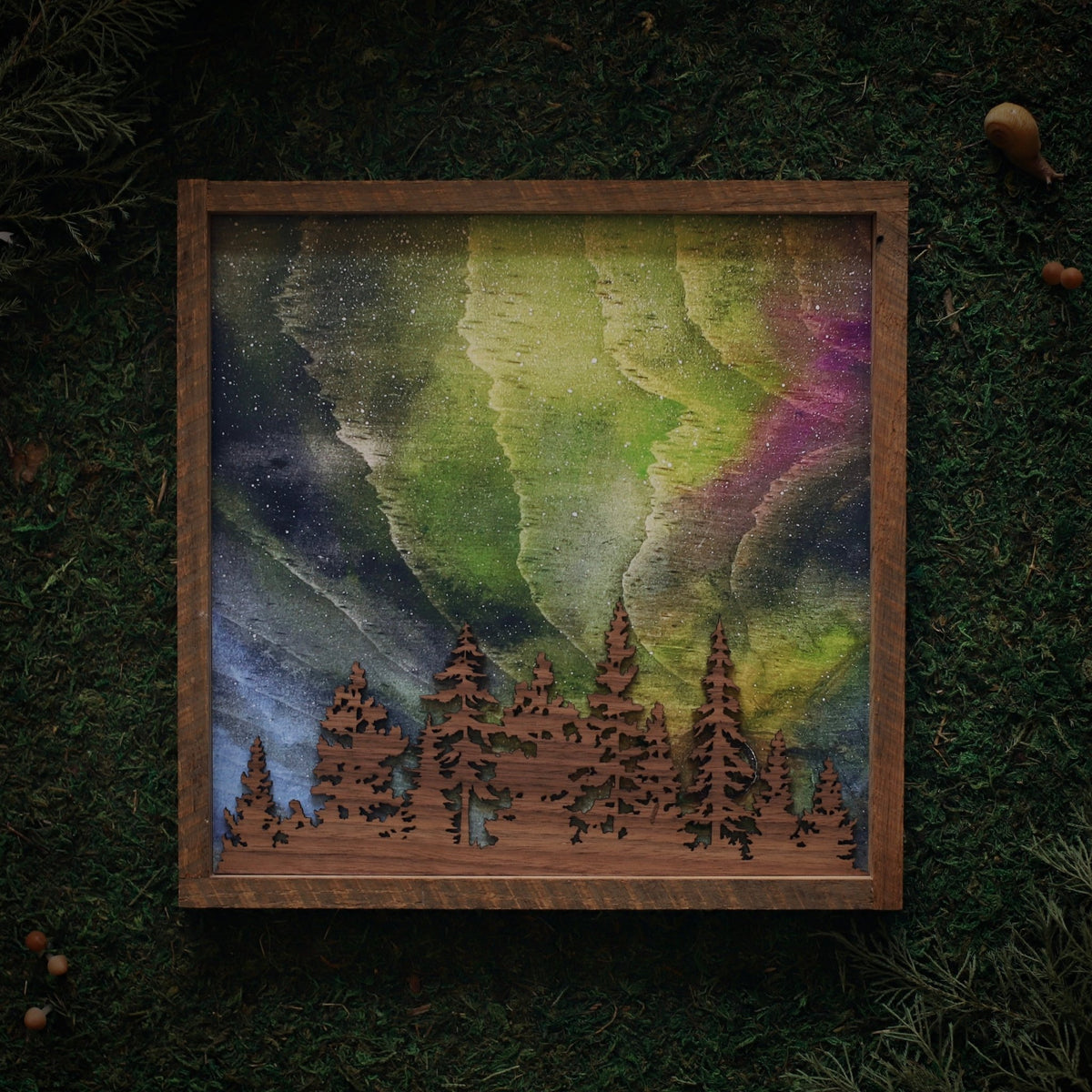 “Arctic Reverie” Northern Lights Framed Print - Havyn