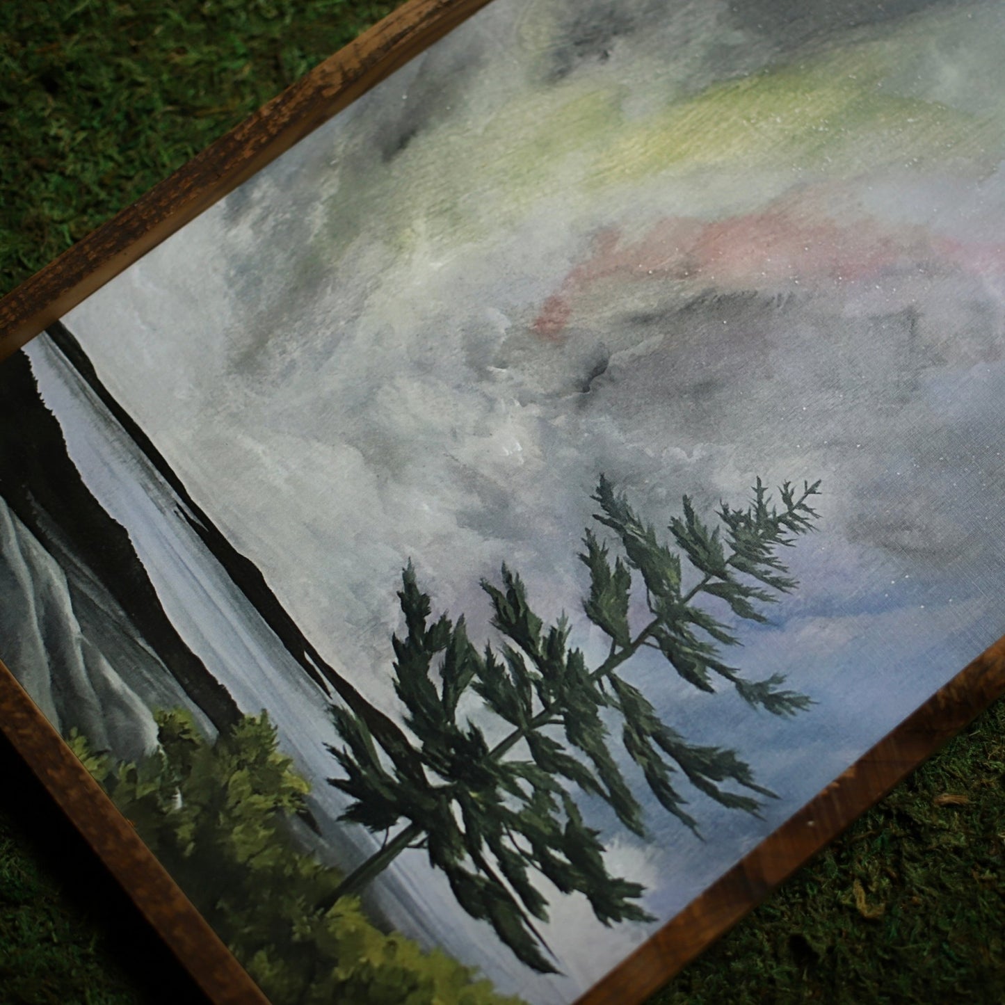 “Aurora Over Acadia" 12x18" Framed Print - Havyn