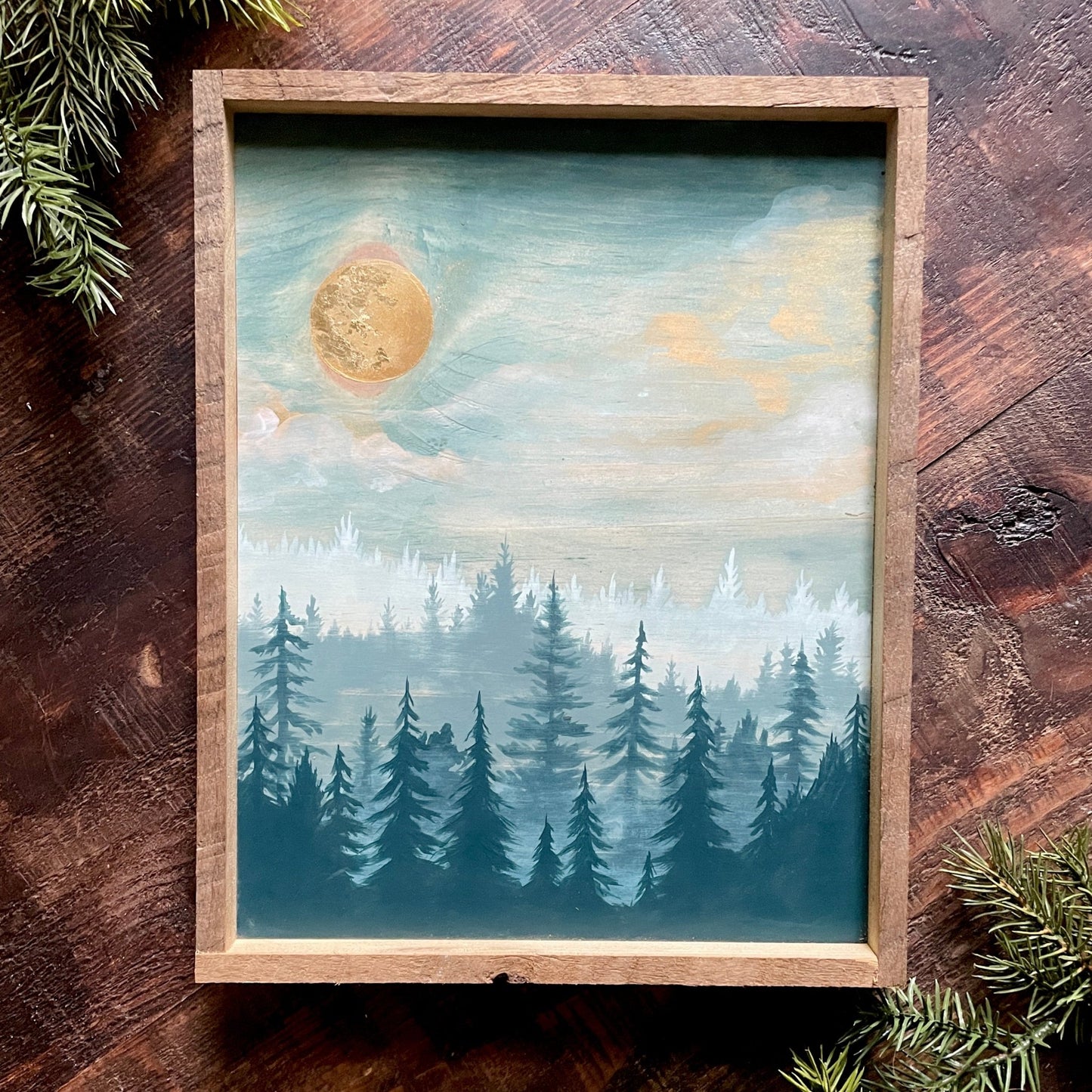 "Evergreen Mist" 8x10" Framed Print - Havyn
