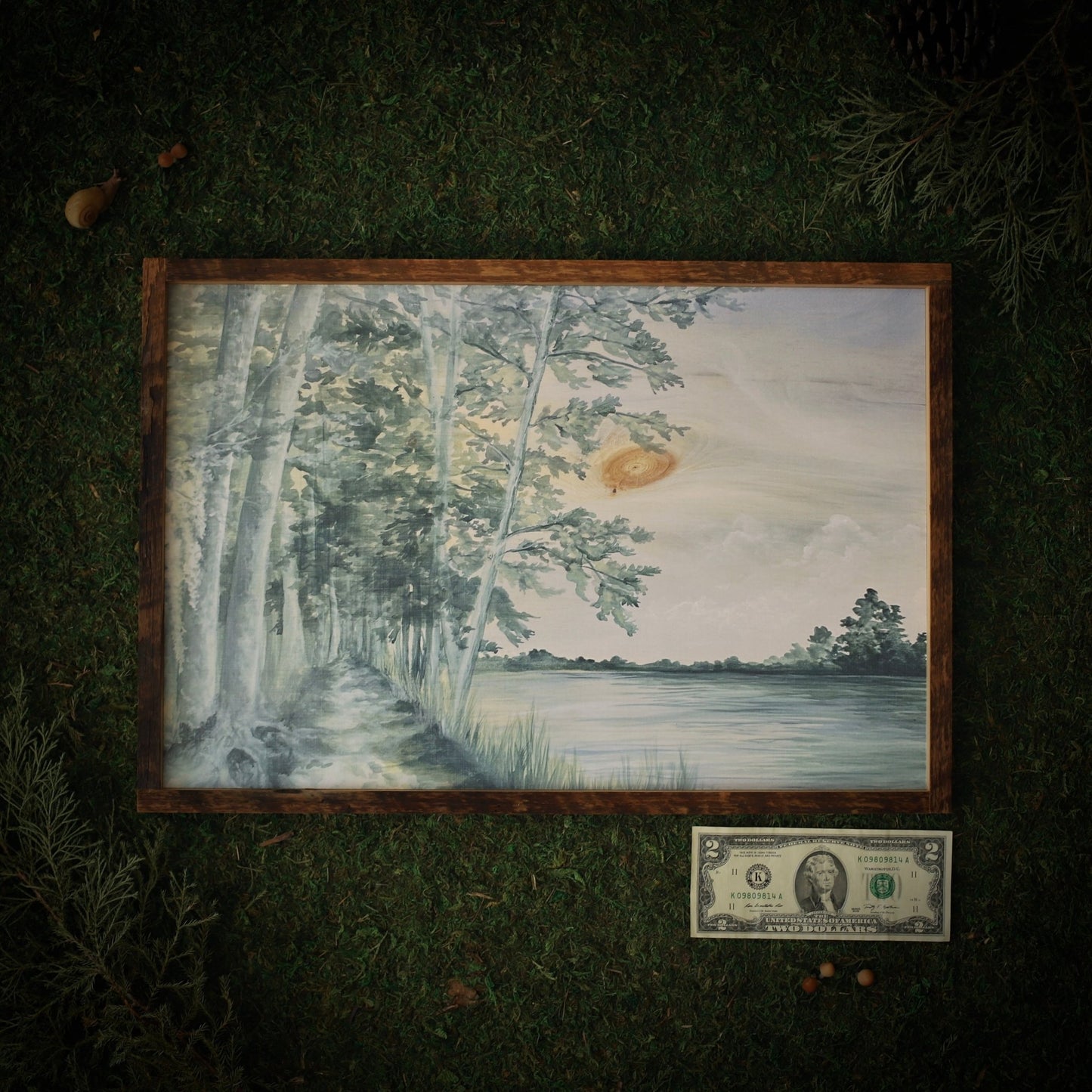 “First Landing" 12x18" Framed Print - Havyn