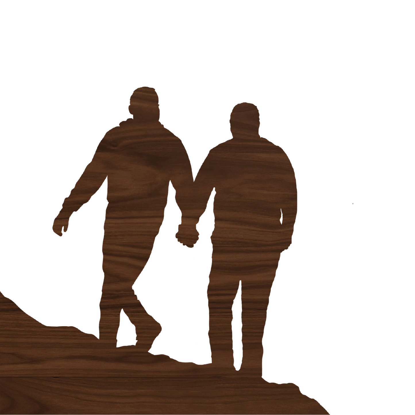 Gay Couple Walking
