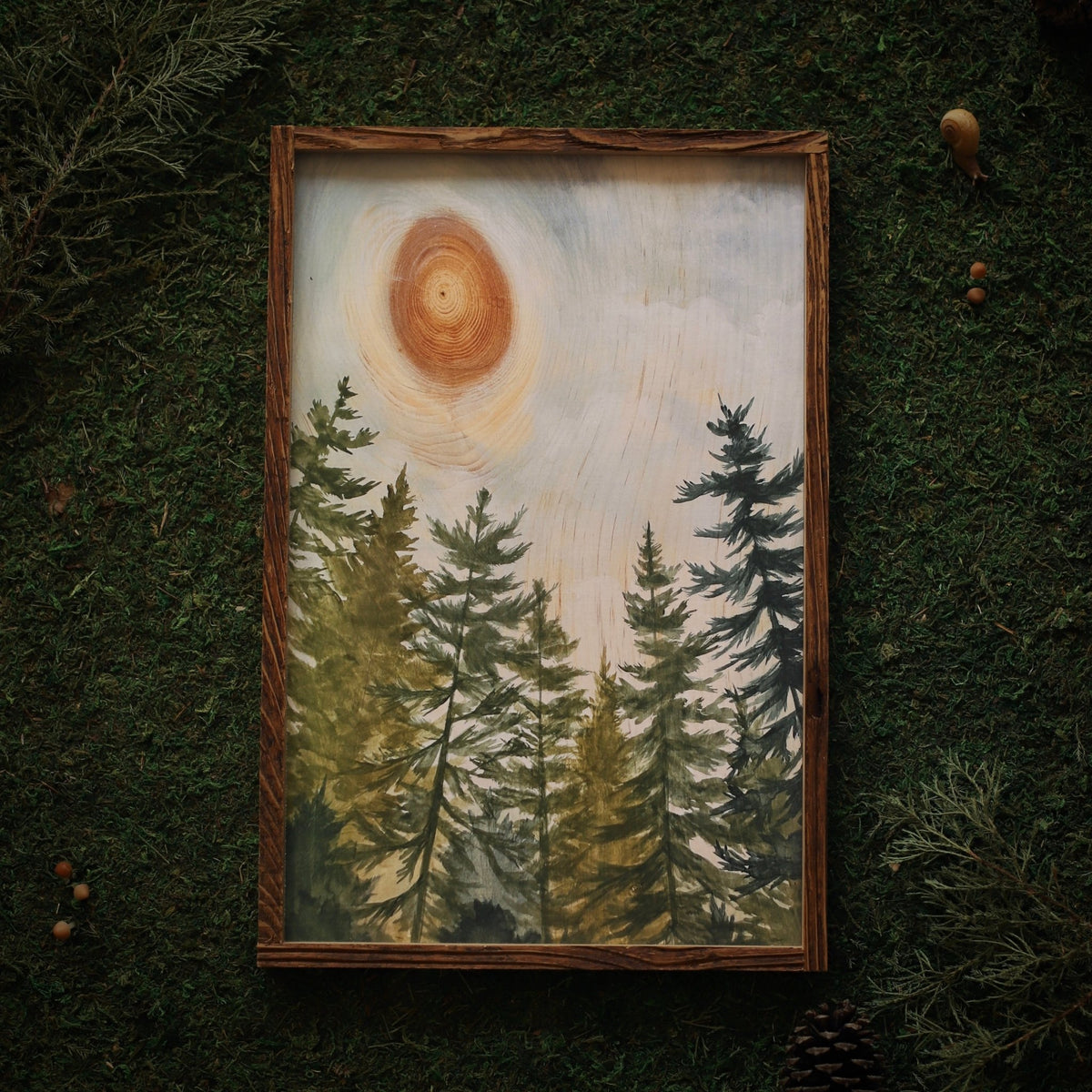 “Refuge" 12x18" Framed Print - Havyn