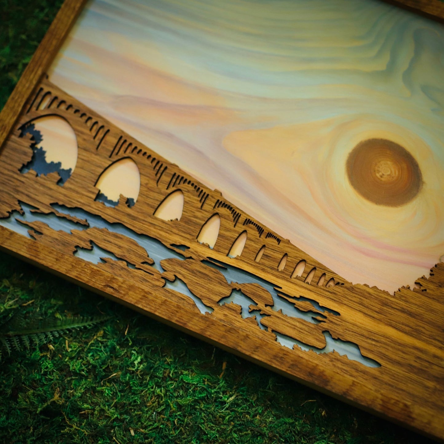 “Richmond Railway Bridge” Original Painting - Havyn