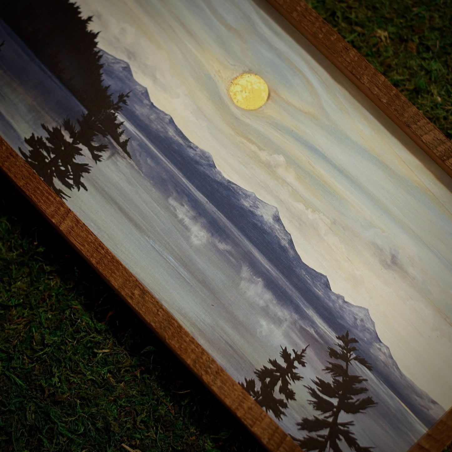 “Tahoe Blue" 6x18" Framed Print - Havyn