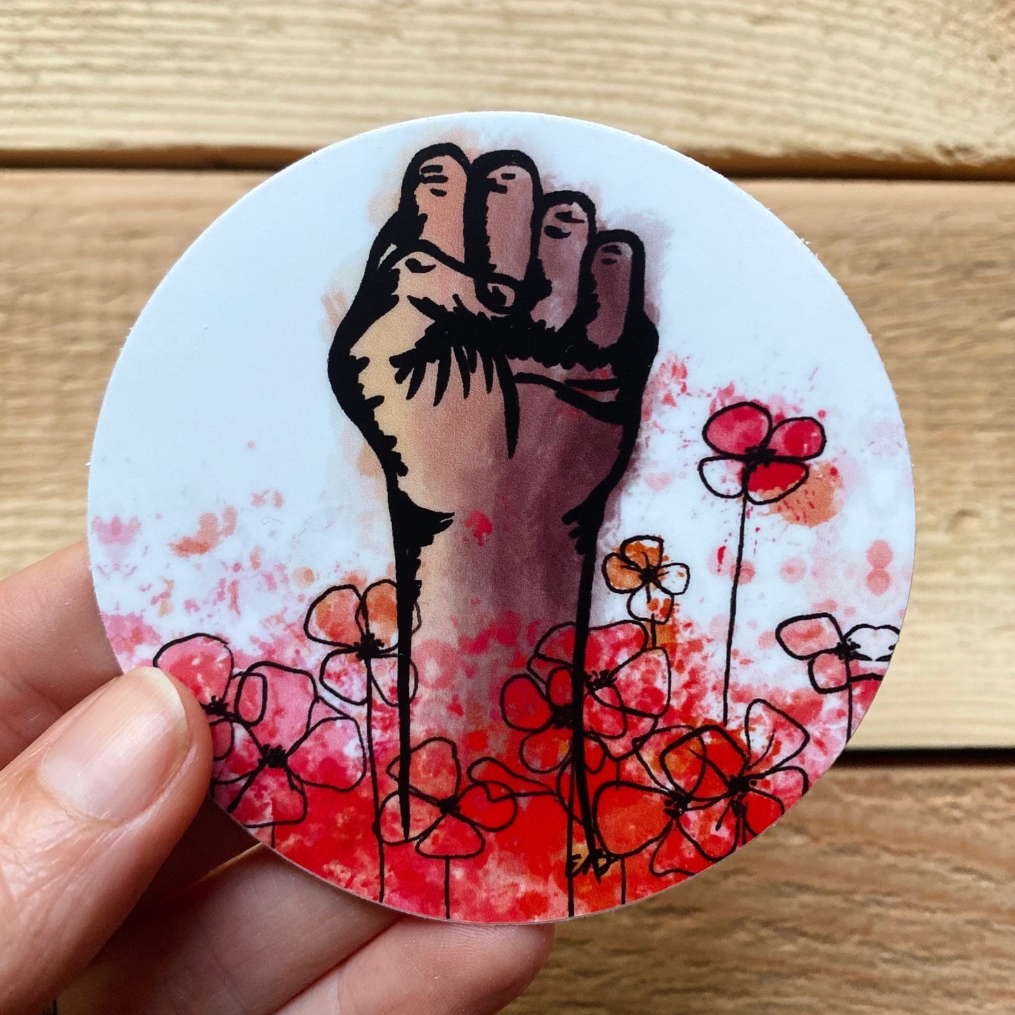 Silence is Violence Solidarity Sticker