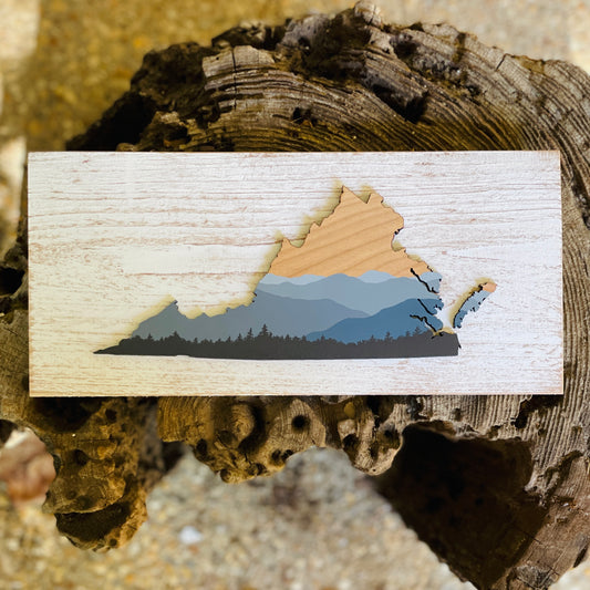 Blue Ridge Virginia Wood Art