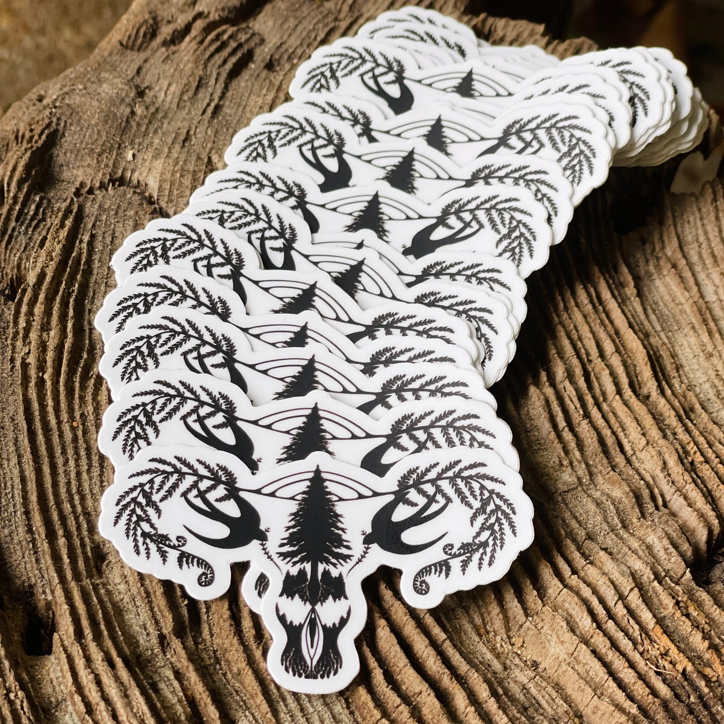 "Peace Within" Uterus Sticker