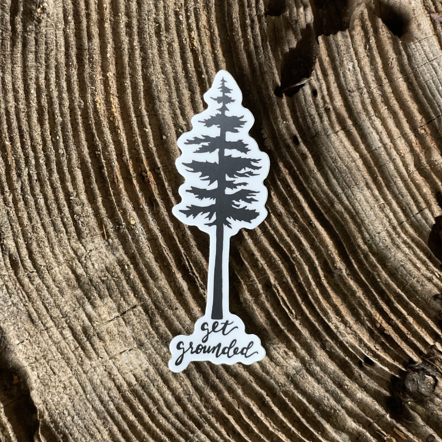 Get Grounded Sticker