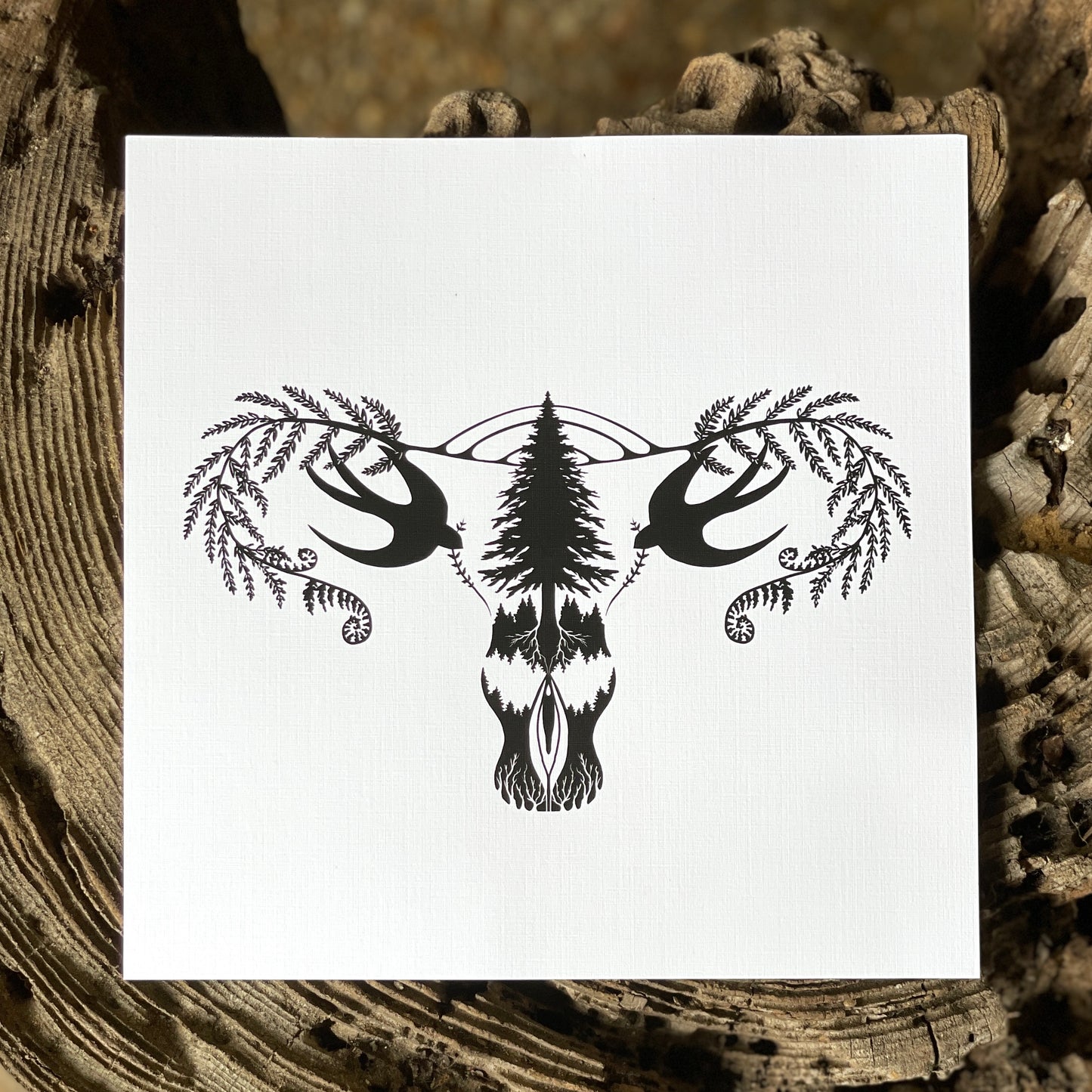 8" Peace Within Print
