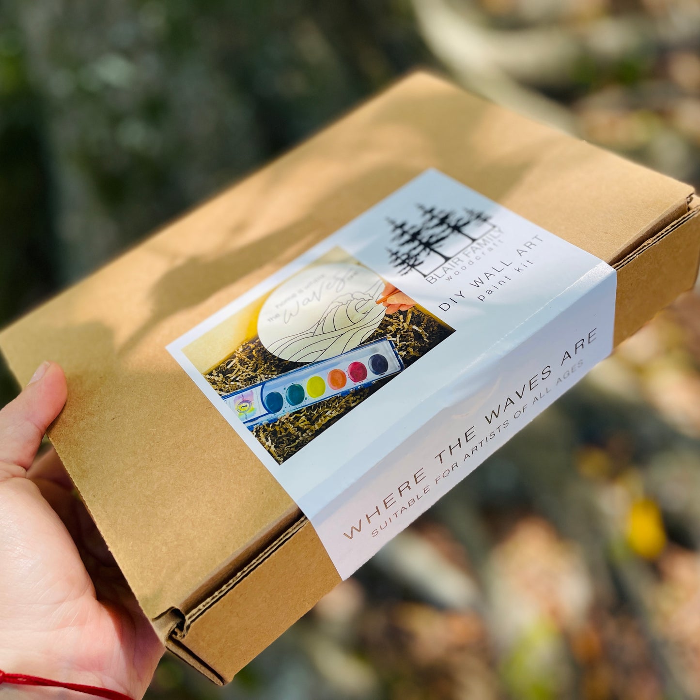 "Home is Where the Waves Are" Watercolor DIY Kit