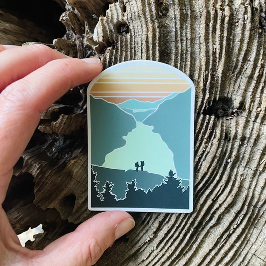 Adirondack Sundown, 3” Sticker