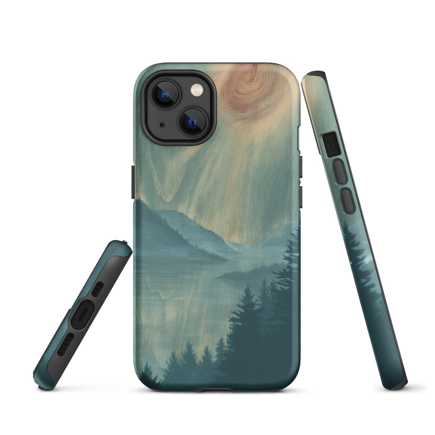 "Stillness on the Lake" Tough Case for iPhone®