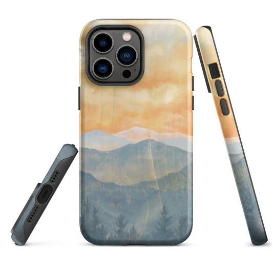 "Blue Ridge Sunrise" Tough Case for iPhone®