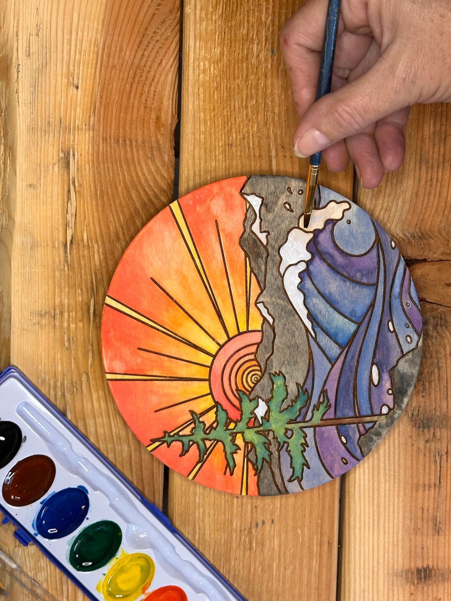 "Give Me Both" Watercolor DIY Kit