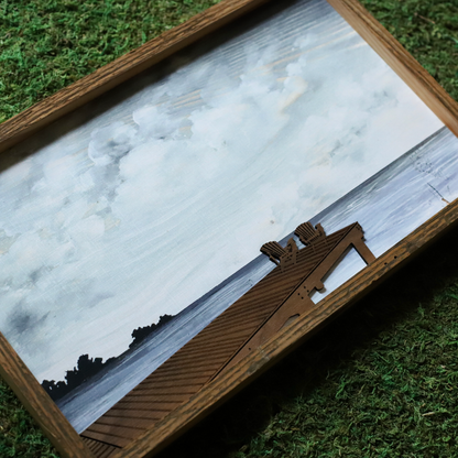 "Dock of the Bay 2" Seconds – 8" x 15"