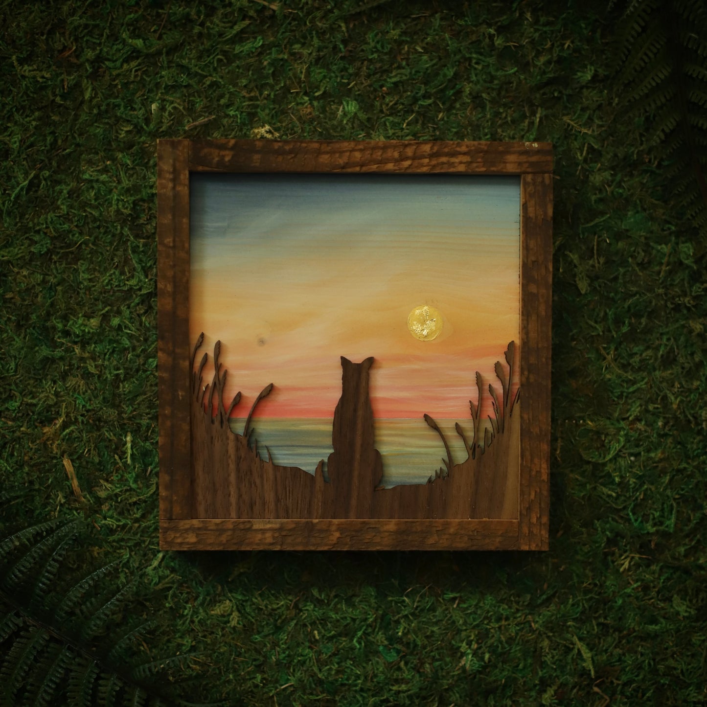 “Watching the Waves Go By” Original Painting