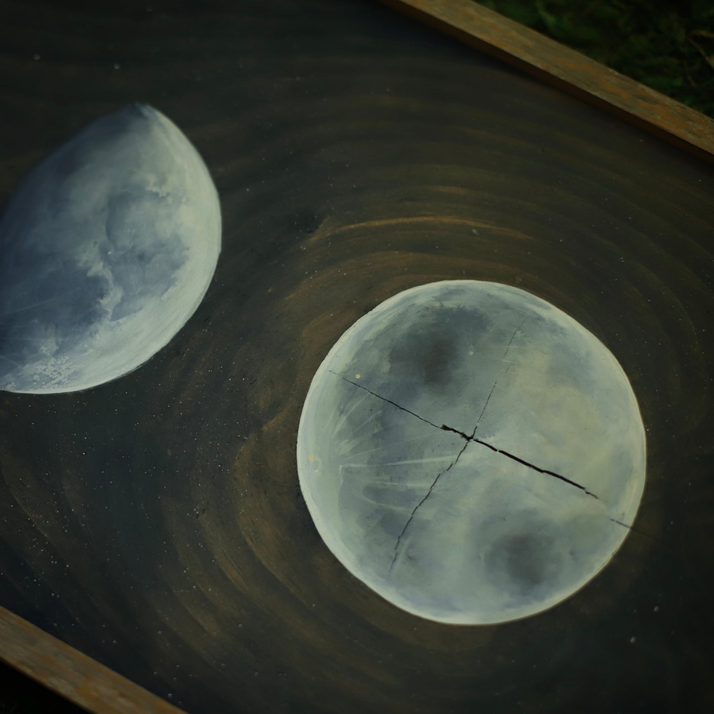 “Constant Change” Moon Phase Original Painting