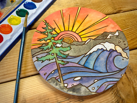 "Give Me Both" Watercolor DIY Kit