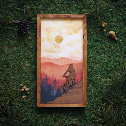 "Autumn Magic" 6x12" Framed Print (Customizable)