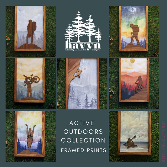 Framed Prints: Active Outdoors Collection