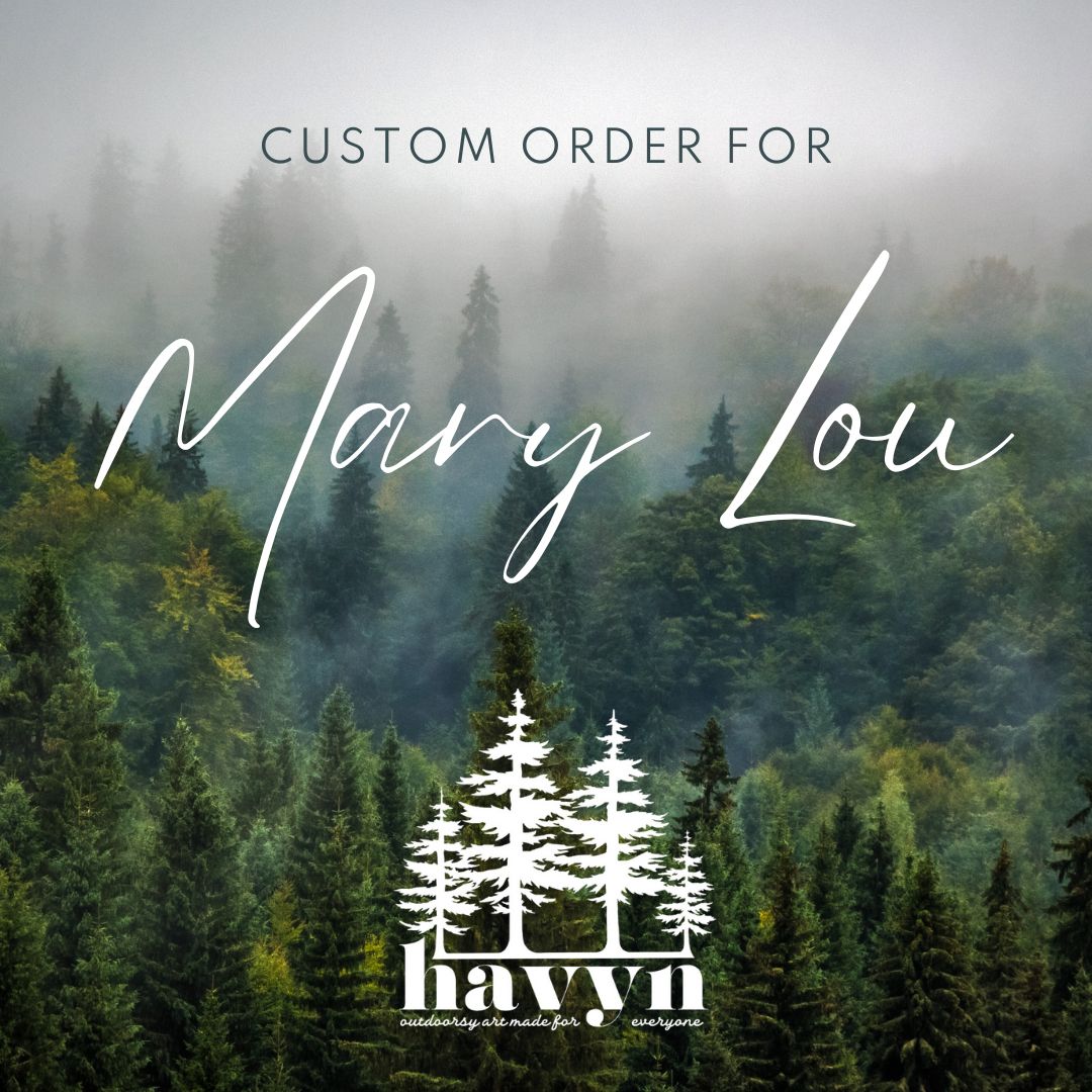 Custom order for Mary Lou