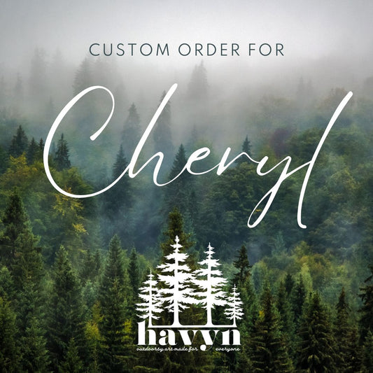 Custom order for Cheryl