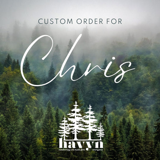 Custom order for Chris