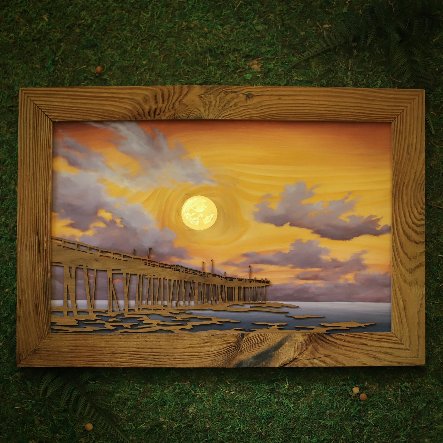 “Pier at Dawn” Original Painting
