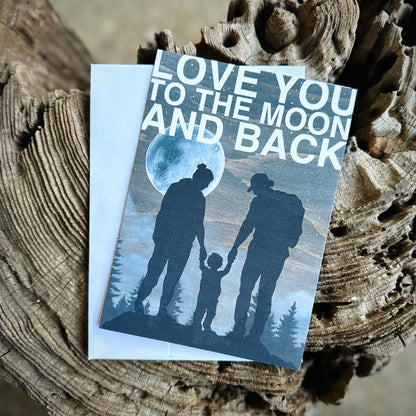 "Love You to the Moon & Back" Card
