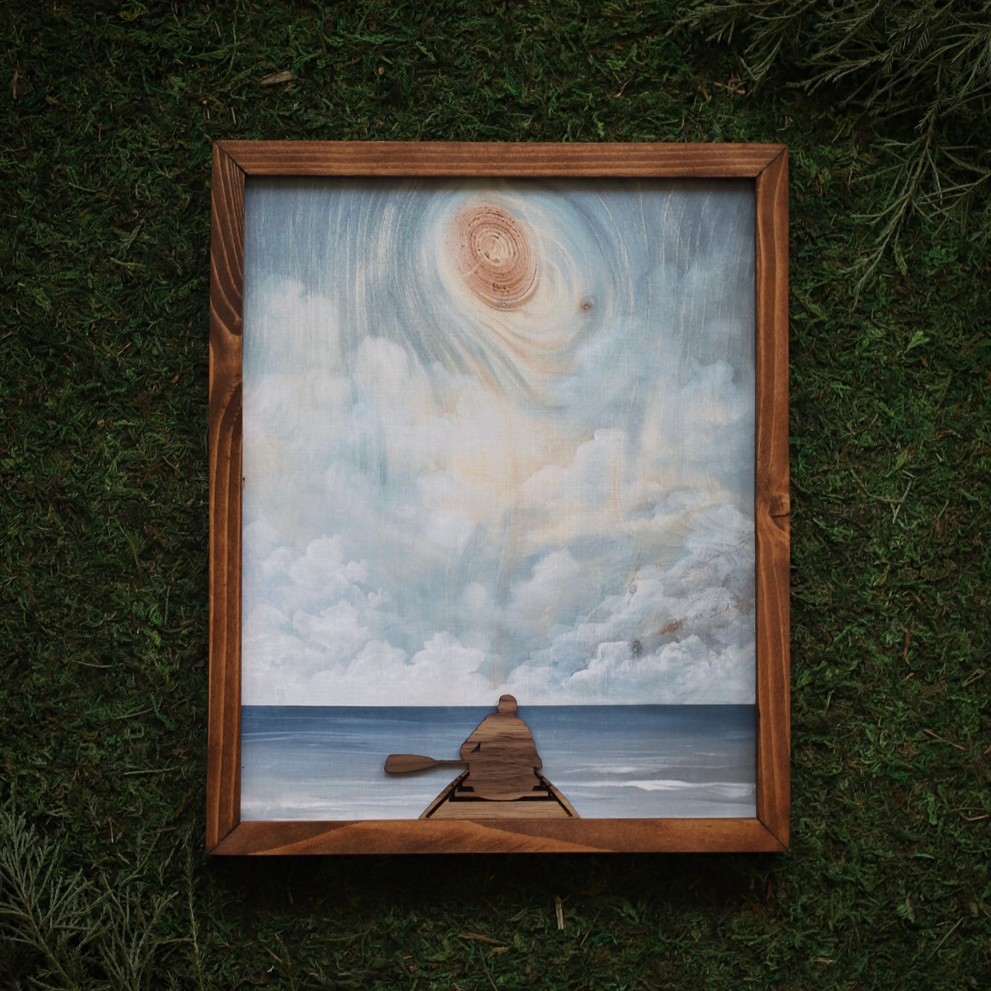 "Even Keel" Framed Print (Customizable)