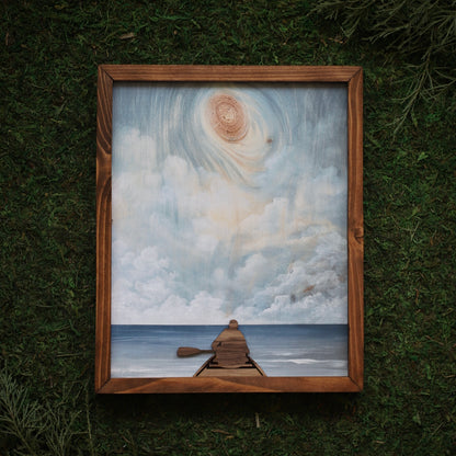 "Even Keel" Framed Print (Customizable)
