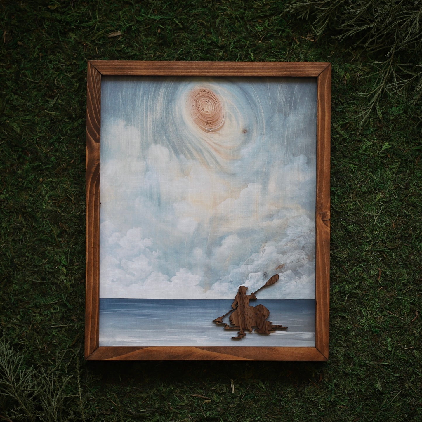 "Even Keel" Framed Print (Customizable)