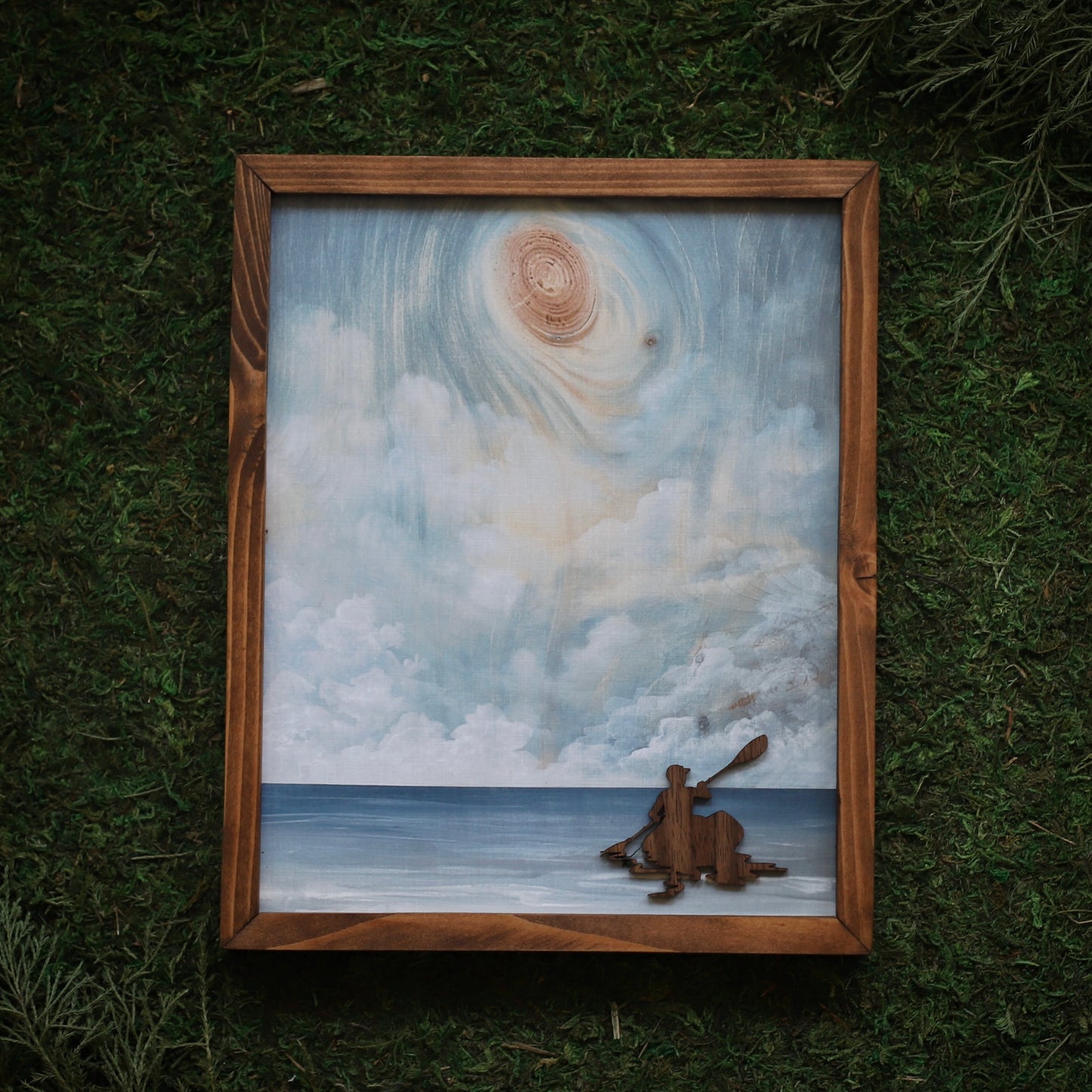 "Even Keel" Framed Print (Customizable)