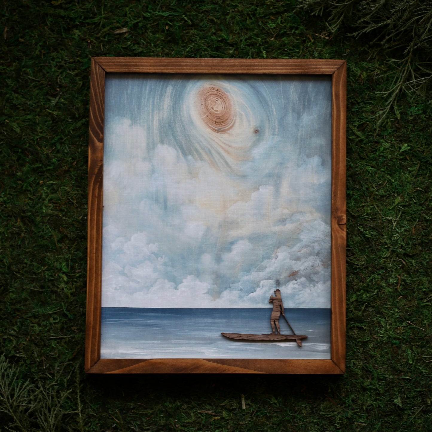 "Even Keel" Framed Print (Customizable)