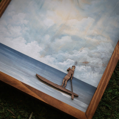 "Even Keel" Framed Print (Customizable)