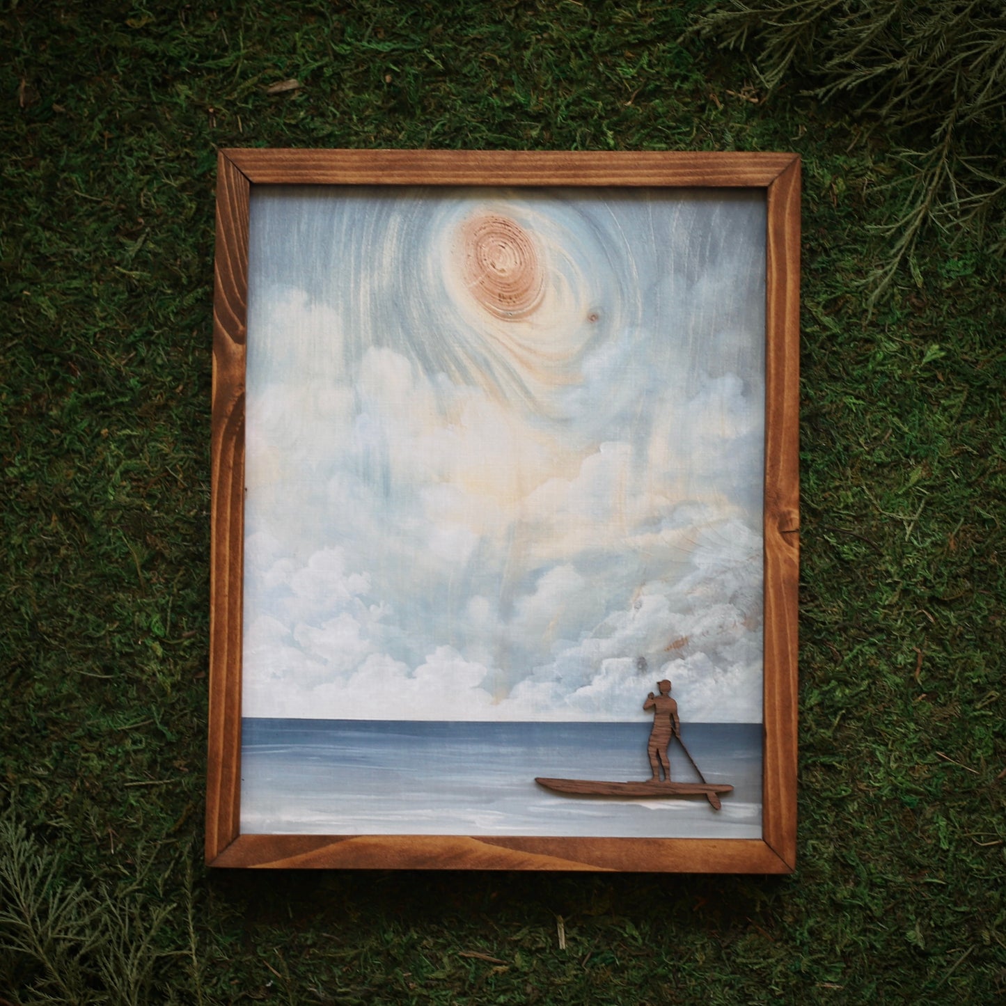 "Even Keel" Framed Print (Customizable)