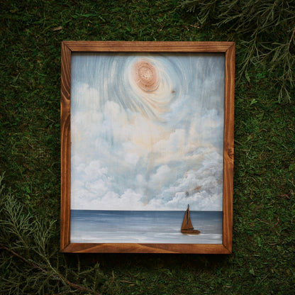 "Even Keel" Framed Print (Customizable)