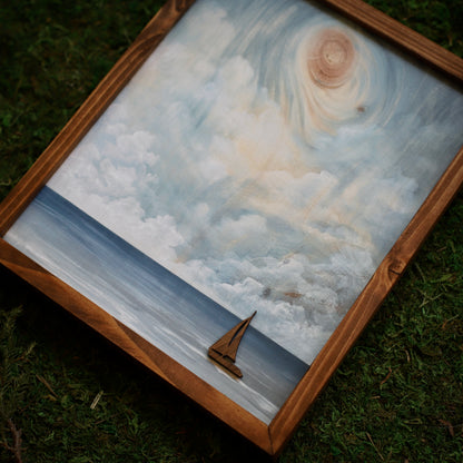 "Even Keel" Framed Print (Customizable)