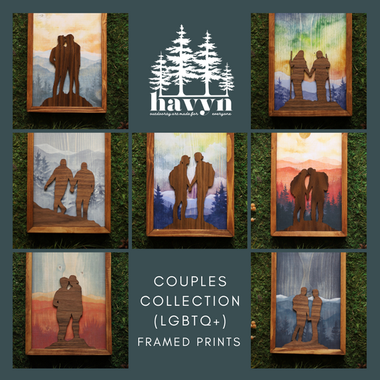 Framed Prints: LGBTQ+ Couples Collection